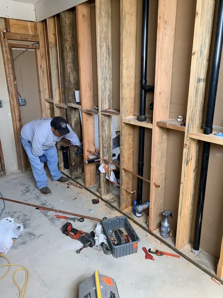 Commercial rough-in plumbing for Commercial Plumbing in Pasadena Hills